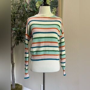 Urban Outfitters Colorful Striped Sweater